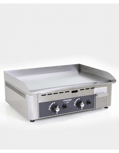 Plaque à snacker gaz - chrome double