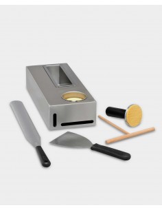 Kit avec accessoires inox...