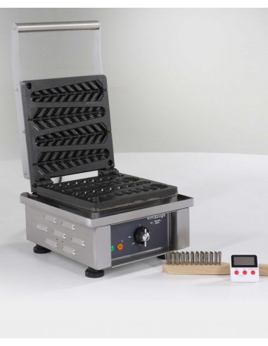 Gaufrier professionnel en fonte -... Gaufrier professionnel en fonte -...